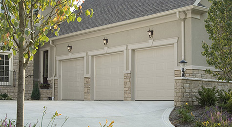 Garage doors after a Garage Door Installation in Oklahoma City, OKC, Edmond, Mustang, El Reno & Surrounding Areas 