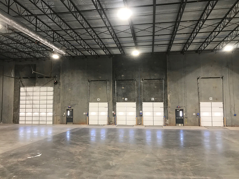 commerical garage with Overhead Door in OKC, Edmond, OK, Oklahoma City, El Reno, Yukon, and Surrounding Areas